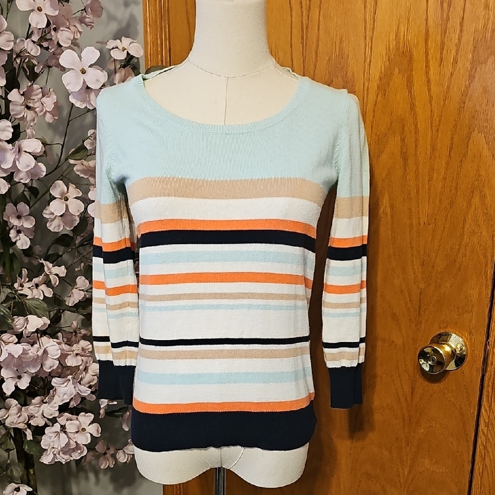 Anthropologie HWR Stripe Sweater